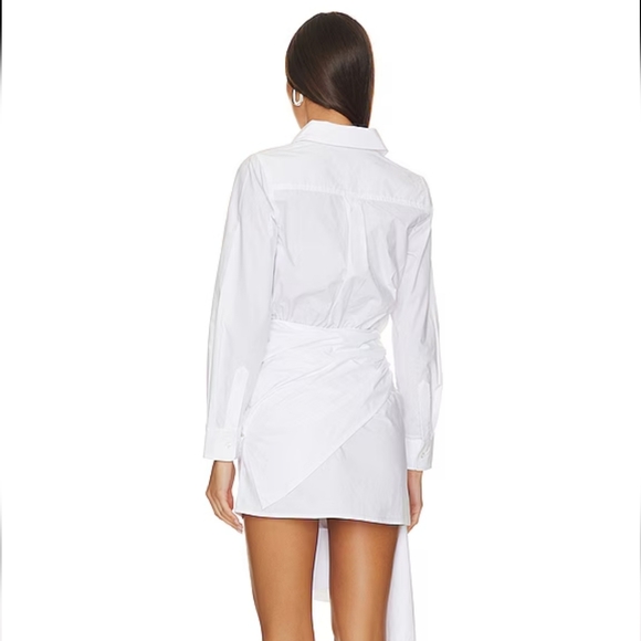 L'Academie Charlie Mini Dress in White Size Small - Picture 2 of 5